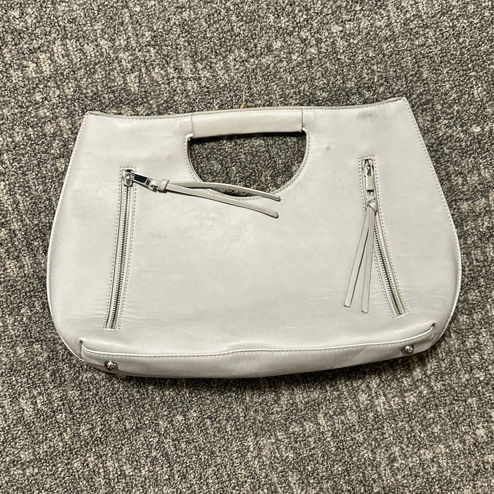 Elegant Gray Women's Handbag